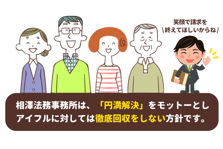 相澤法務事務所は円満解決をモットーとします