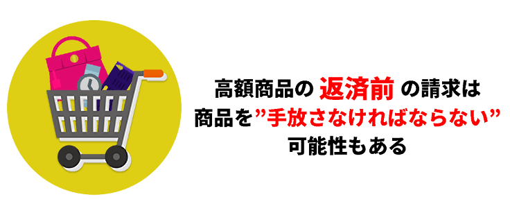 せっかく買った高額商品とさよならすることに？