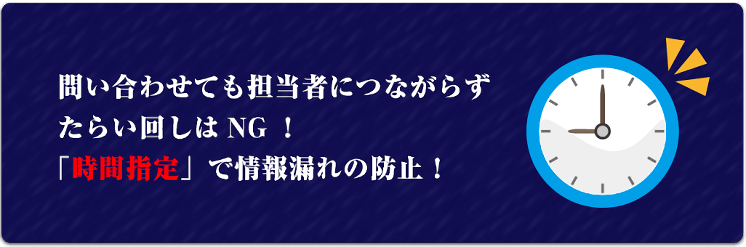 秘密で手続き３