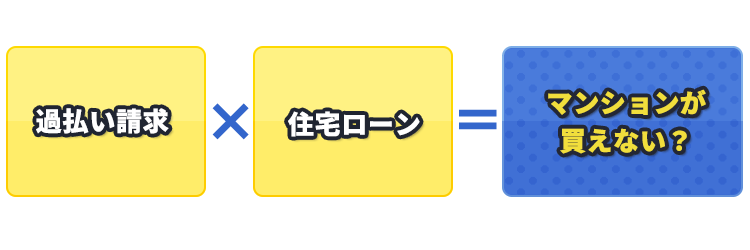 過払い請求×住宅ローン＝マンションが買えない？