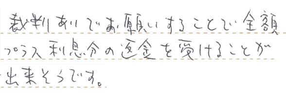 過払金が発生していた時点でそれは自分のお金