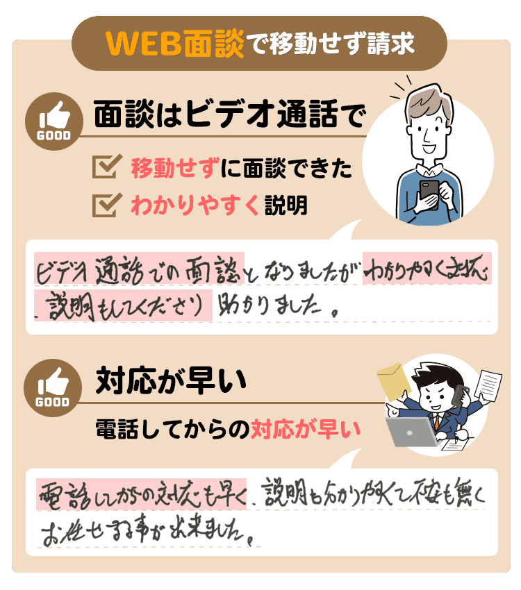 家族にバレることもなく安心