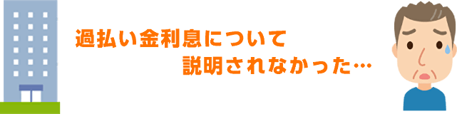 利息について説明されなかった