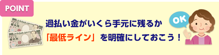 「最低ライン」を明確に