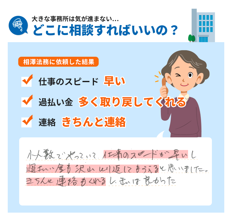 少数精鋭で仕事のスピードは速い