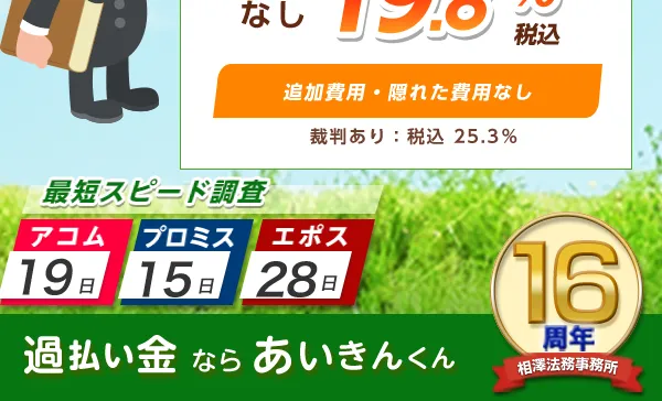 小さな事務所の安心費用