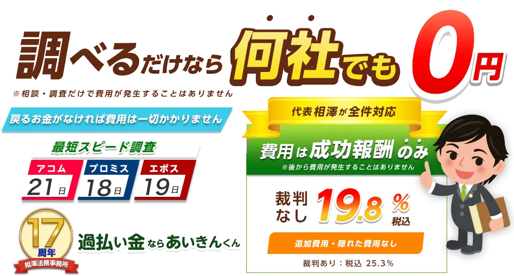 小さな事務所の安心費用