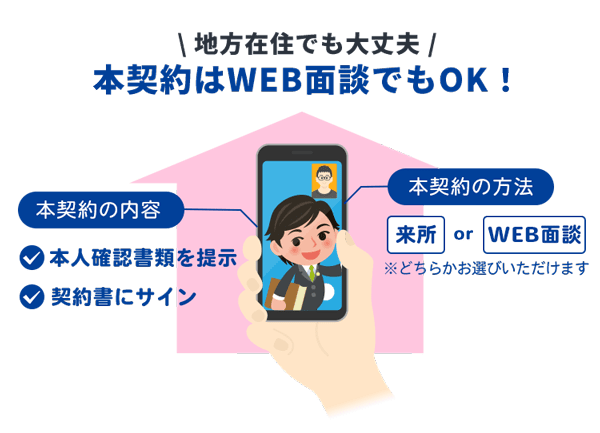 WEB面談OK