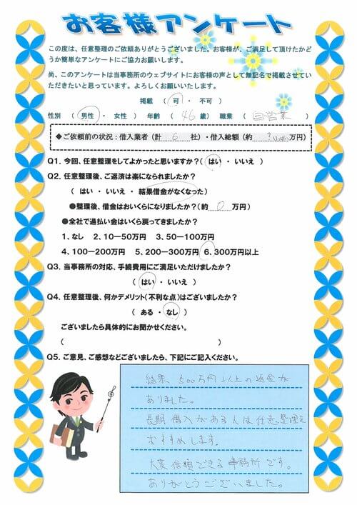 ありがとうの声