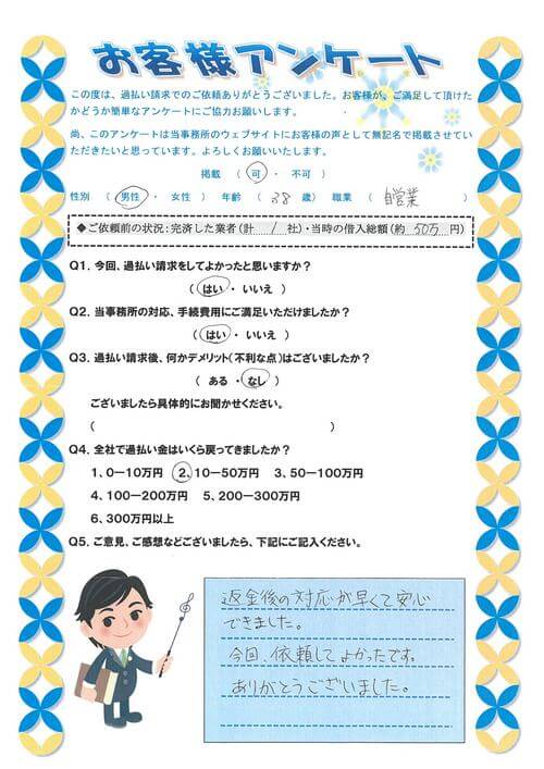 ありがとうの声