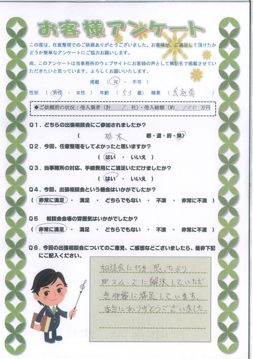 ありがとうの声