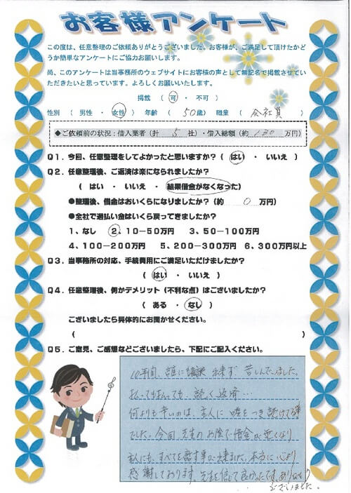 ありがとうの声