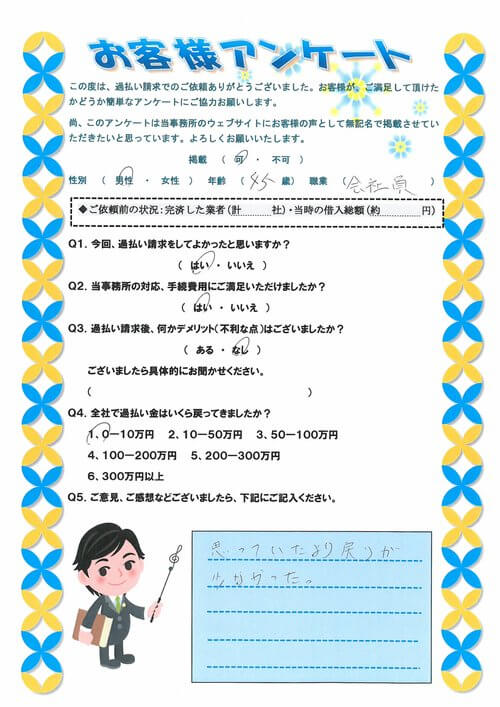 ありがとうの声