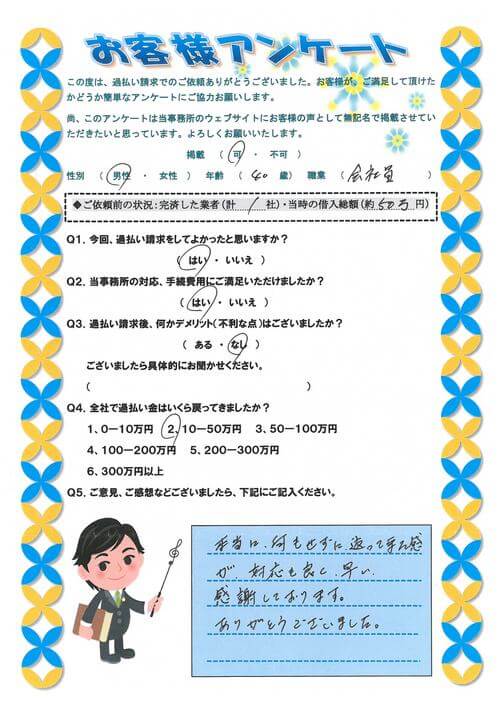 ありがとうの声