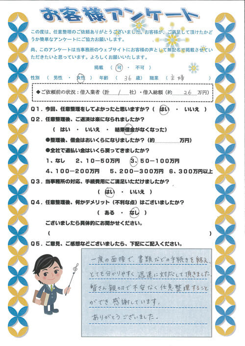ありがとうの声