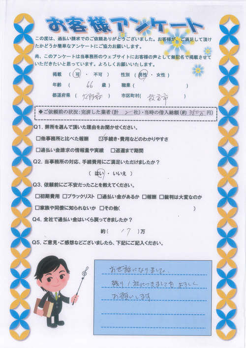 ありがとうの声
