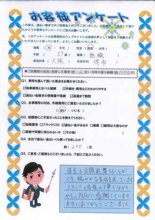 ありがとうの声