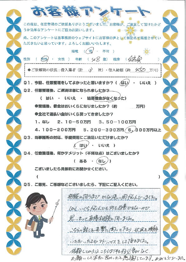ありがとうの声