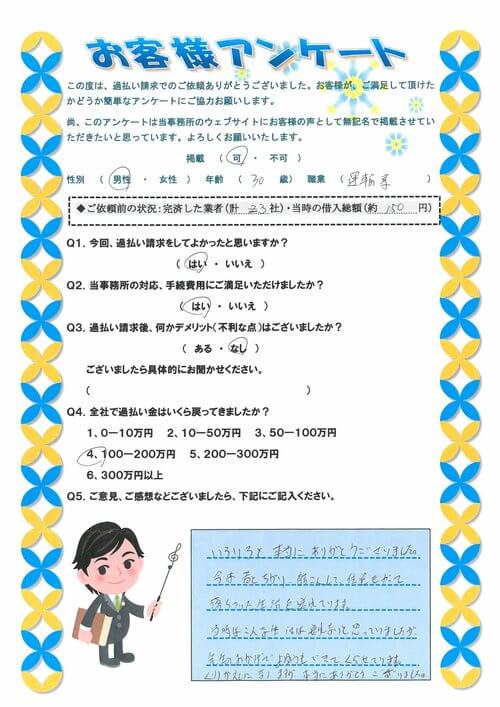 ありがとうの声