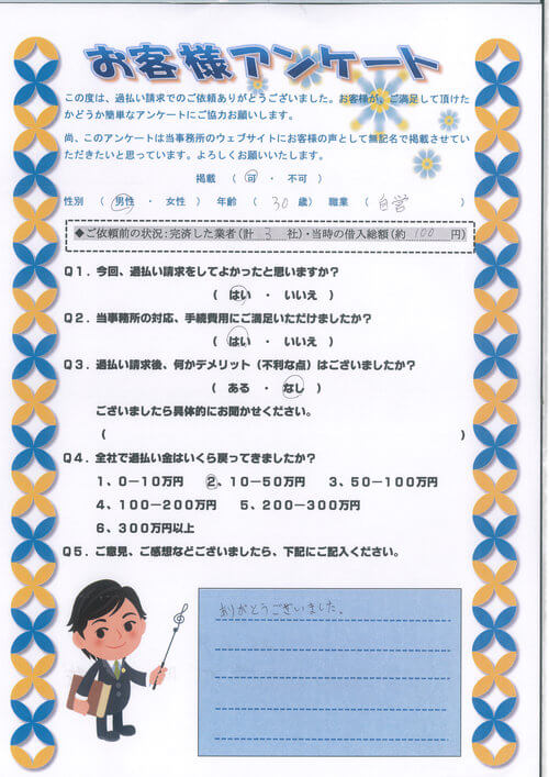 ありがとうの声