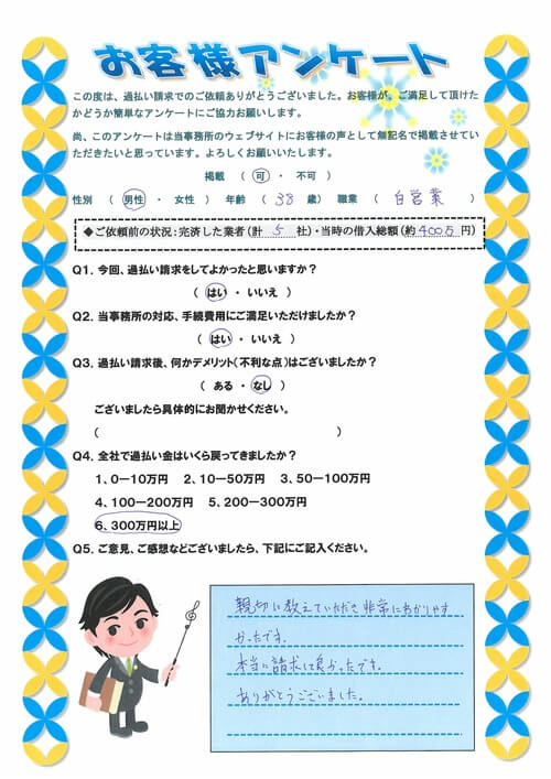 ありがとうの声