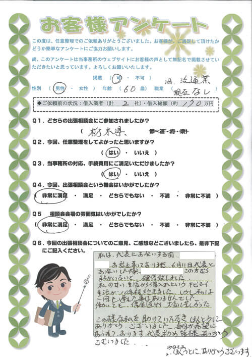 ありがとうの声