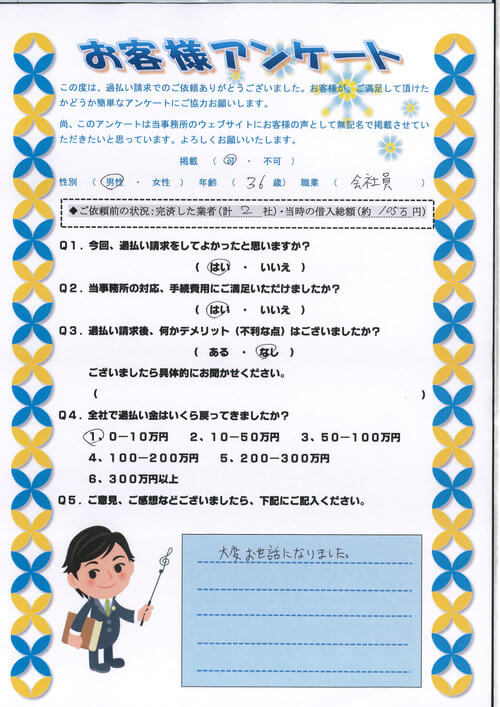 ありがとうの声