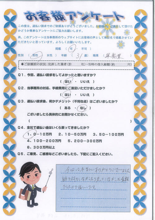 ありがとうの声